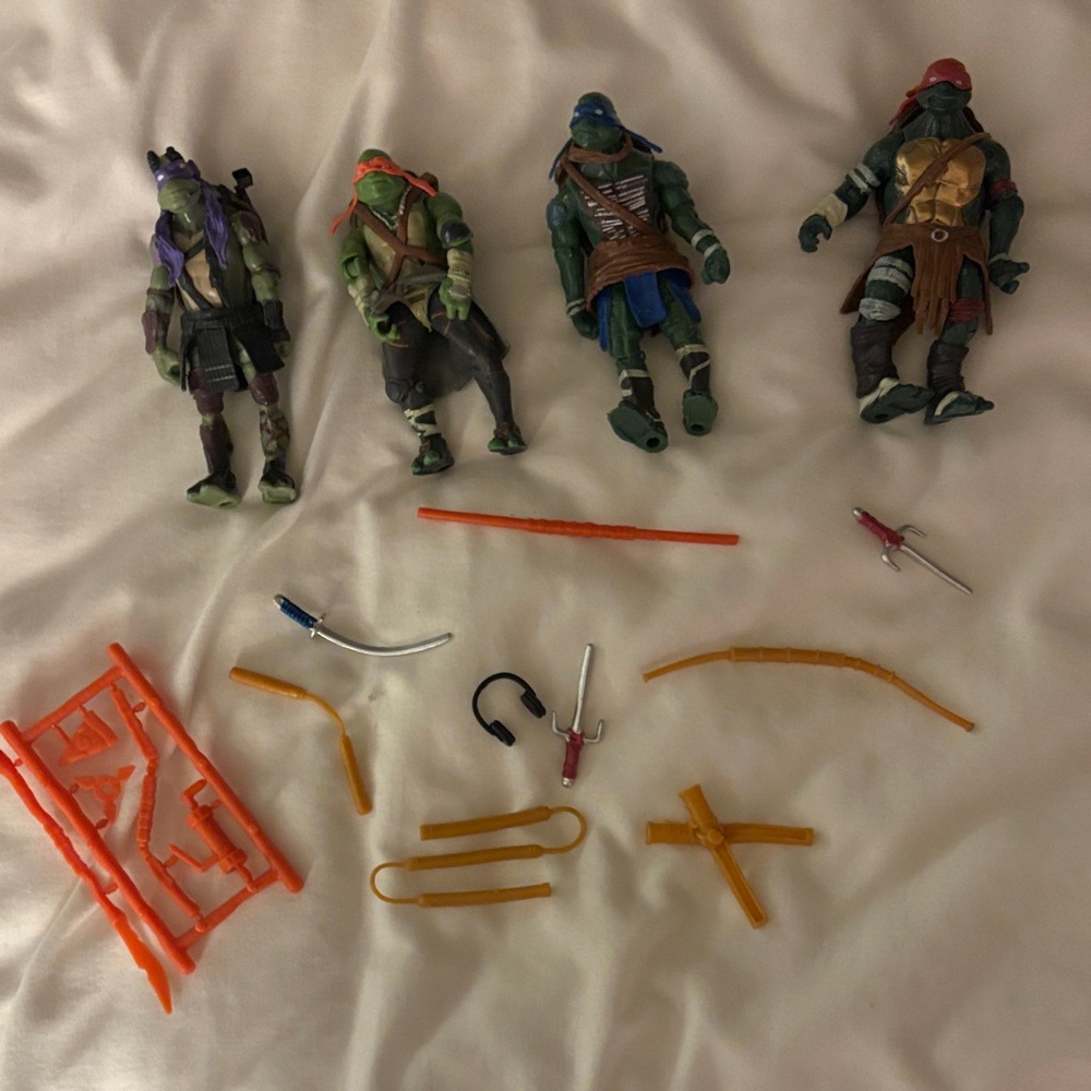 ninja turtles set